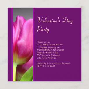 Invitation de partie de jour de Valentines