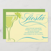 INVITATION DE PARTIE DE LA FIESTA %PIPE% D'ÉTÉ (Devant / Derrière)