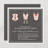 INVITATION DE PARTIE DE LA LINGERIE %PIPE% (Devant / Derrière)