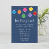 Invitation de partie de lanterne (Debout devant)