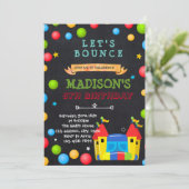 Invitation de partie de maison de rebond (Debout devant)