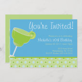 Invitation de partie de margarita (Devant / Derrière)