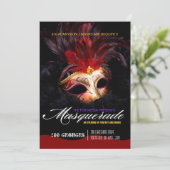 Invitation de partie de mascarade (Debout devant)