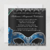 Invitation de partie de mascarade (Dos)