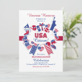 Invitation de partie de nationalisation de citoyen (Debout devant)