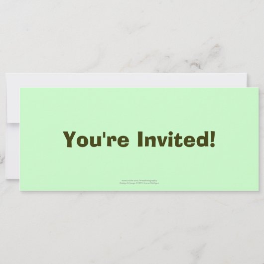 Invitation de partie de panda rouge (Dos)