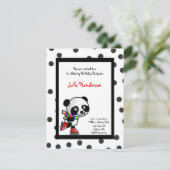 Invitation de partie de patinage de glace (Debout devant)