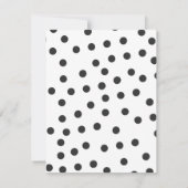 Invitation de partie de patinage de glace (Dos)