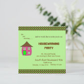 Invitation de partie de pendaison de crémaillère (Debout devant)