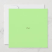 Invitation de partie de pendaison de crémaillère (Dos)