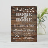 Invitation de partie de pendaison de crémaillère (Debout devant)