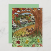 INVITATION DE PARTIE DE PENDAISON DE CRÉMAILLÈRE (Devant / Derrière)