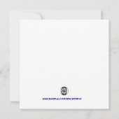 Invitation de partie de plage (Dos)