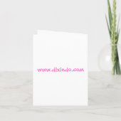 Invitation de partie de princesse (Dos)