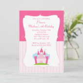 Invitation de partie de princesse Birthday Pretty (Debout devant)