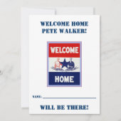 Invitation de partie de retours au pays (Dos)