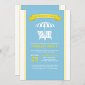 Invitation de partie de retraite (Devant / Derrière)