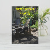 INVITATION DE PARTIE DE RETRAITE (Debout devant)