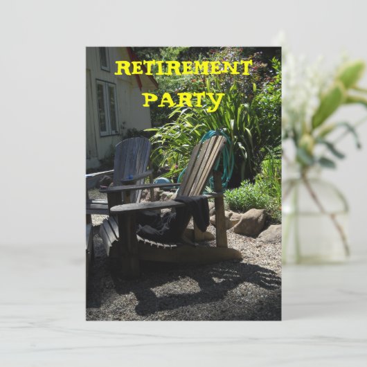 INVITATION DE PARTIE DE RETRAITE (Debout devant)