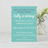 INVITATION DE PARTIE DE RETRAITE AVEC LA CITATION (Debout devant)