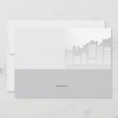 Invitation de partie de retraite de femme (Dos)