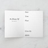 Invitation de partie de retraite de la diva (Intérieur)