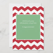 Invitation de partie de retraite de membre de (Dos)