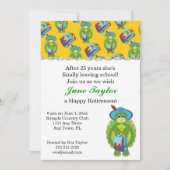 Invitation de partie de retraite de professeurs et (Devant)