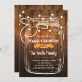 Invitation de partie de réunion de famille (Devant / Derrière)