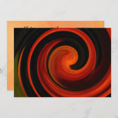 Invitation de partie de solstice d'été (Devant / Derrière)