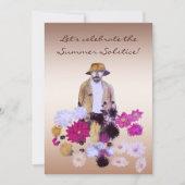 Invitation de partie de solstice d'été (Devant)