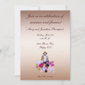 Invitation de partie de solstice d'été (Dos)