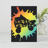 invitation de partie de splatz de patin (Debout devant)