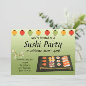 Invitation de partie de sushi (Debout devant)