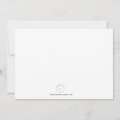 Invitation de partie de tente de cirque (Dos)