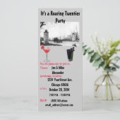 Invitation de partie de thème d'années '20 (Debout devant)