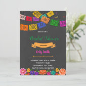 Invitation de partie de thème de fiesta (Debout devant)