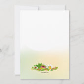 Invitation de partie de tisane (Dos)