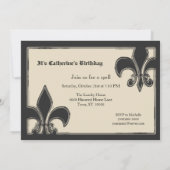 Invitation de partie de vaudou (Dos)