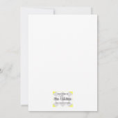 Invitation de partie de vin (Dos)