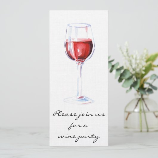 Invitation de partie de vin (Debout devant)