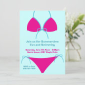 Invitation de partie d'été (Debout devant)