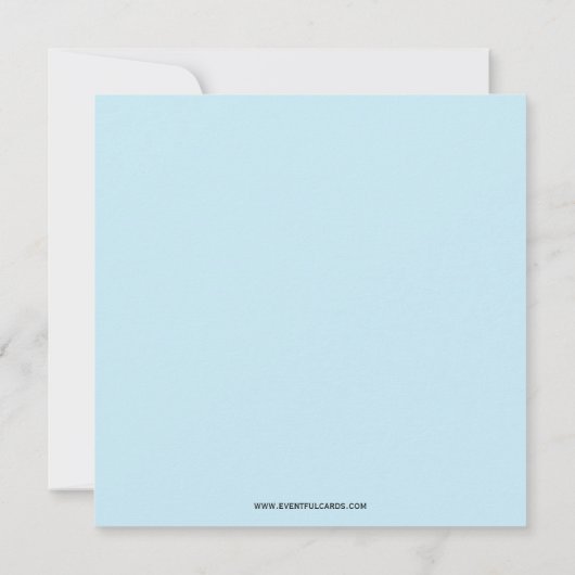 Invitation de partie d'été (Dos)