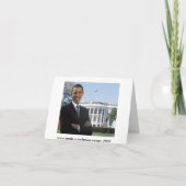 Invitation de partie d'inauguration d'Obama (Dos)