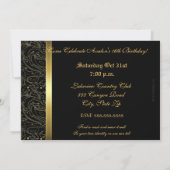 Invitation de partie du bonbon 16 à mascarade de (Dos)