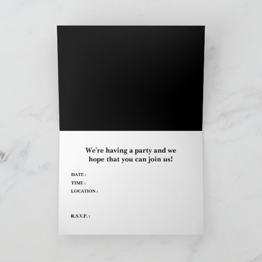 invitation de partie du cinco De Mayo (Intérieur)