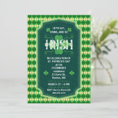 Invitation de partie du jour de St Patrick (Debout devant)