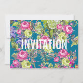 Invitation de partie du style | de liberté de (Devant)