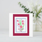 Invitation de partie personnalisable (Debout devant)