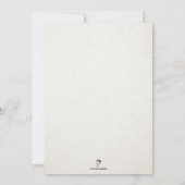 Invitation de partie personnalisable Krampus Art v (Dos)